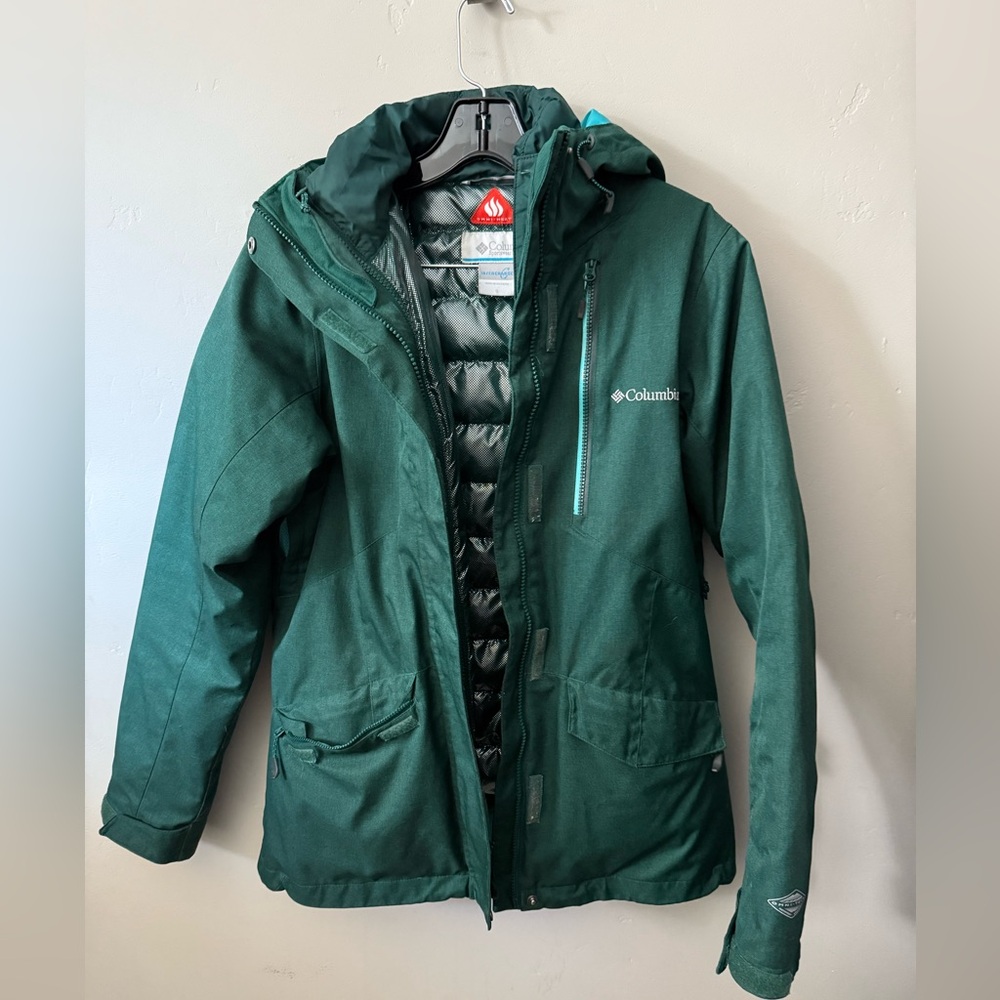 Columbia Omni-Heat Green Jacket